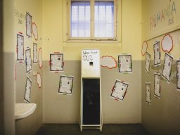 Ausstellung Anne-Frank-Gesamtschule im Hafthaus Moers 0525